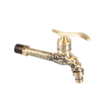 Hot sale Low Price Long handle Bibcock Brass Wall Mounted Washing Machine Tap